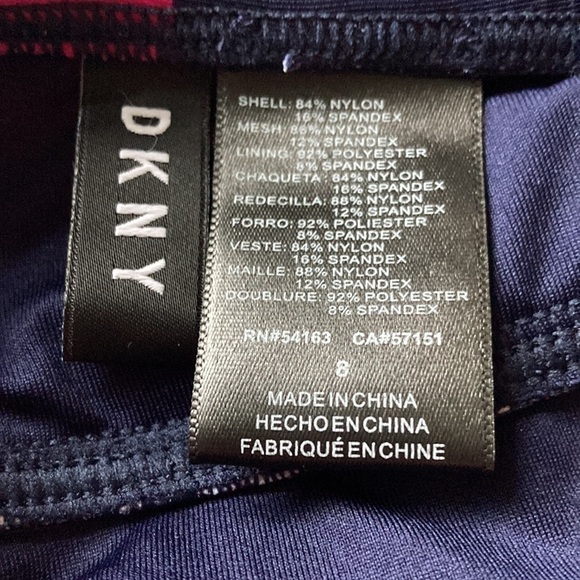 NWT DKNY Halter One Piece Swimsuit Abstract Print - Picture 11 of 14